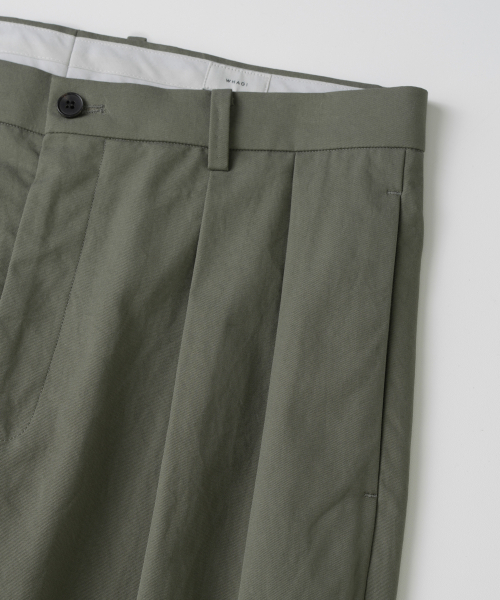 WHAGI(ワギ)の「Vintage Cotton Trousers (Olive Grey)(その他パンツ・メンズ・その他・SMALL/MEDIUM/LARGE)」の5枚目の写真