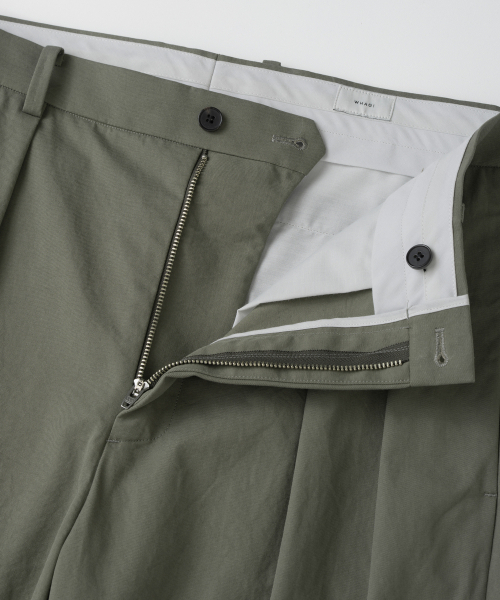 WHAGI(ワギ)の「Vintage Cotton Trousers (Olive Grey)(その他パンツ・メンズ・その他・SMALL/MEDIUM/LARGE)」の6枚目の写真