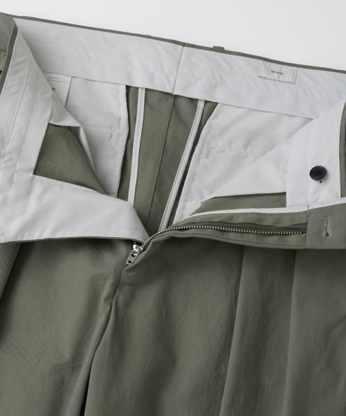 WHAGI(ワギ)の「Vintage Cotton Trousers (Olive Grey)(その他パンツ・メンズ・その他・SMALL/MEDIUM/LARGE)」の7枚目の写真