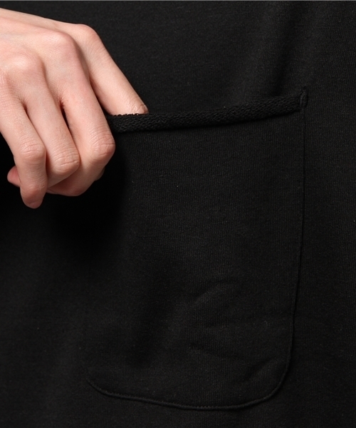 WHO'S WHO gallery（フーズフーギャラリー）の「【GIGGER】麻混裏毛ロールボートネックスウェット（スウェット・メンズ・アイボリー/グレー/ネイビー/ブラック・MEDIUM/LARGE）」の9枚目の写真