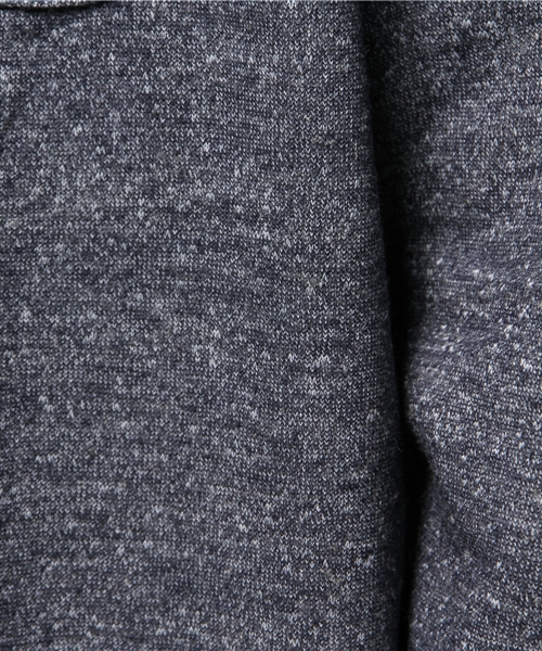 WHO'S WHO gallery（フーズフーギャラリー）の「【GIGGER】麻混裏毛ロールボートネックスウェット（スウェット・メンズ・アイボリー/グレー/ネイビー/ブラック・MEDIUM/LARGE）」の14枚目の写真