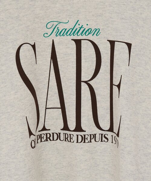 DISCOAT（ディスコート）の「【Enlude】アソート縦長ロゴスウェット《ユニセックス》（Tシャツ/カットソー・レディース・ブラウン/ライトベージュ/ネイビー・MEDIUM/LARGE）」の9枚目の写真