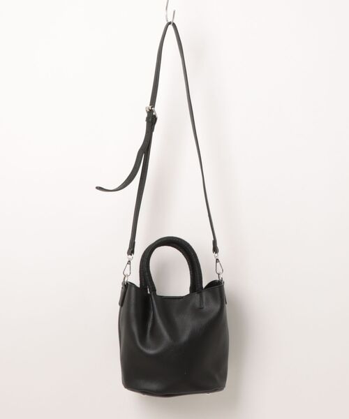 MAGASIN DE MODE Chou Chou(マガジンデモードシュシュ)の「【MAGASIN DE MODE Chou Chou】2way ミニハンドバッグ SNF(ハンドバッグ・レディース・ブラック/ブラウン/アイボリー・FREE)」の1枚目の写真
