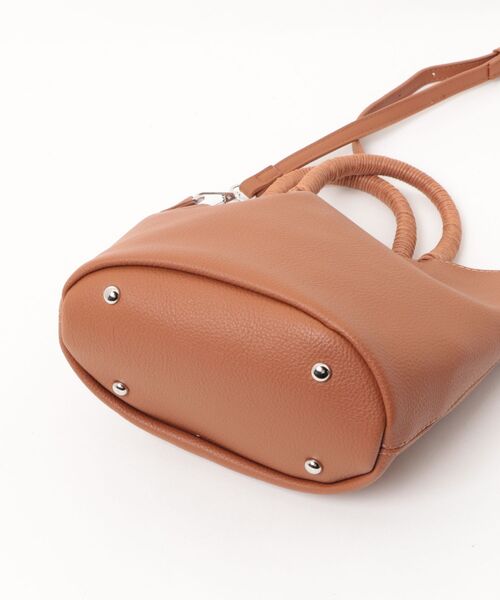 MAGASIN DE MODE Chou Chou(マガジンデモードシュシュ)の「【MAGASIN DE MODE Chou Chou】2way ミニハンドバッグ SNF(ハンドバッグ・レディース・ブラック/ブラウン/アイボリー・FREE)」の9枚目の写真