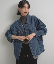 ビッグシルエットデニムジャケット