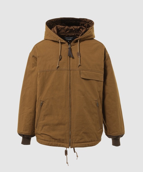 COMME des GARCONS HOMME（コム デ ギャルソン・オム）の「COTTON × QUILTING REVERSIVLE JACKET（ブルゾン・メンズ・ブラウン/ブラック・M/S/XS/L）」の2枚目の写真