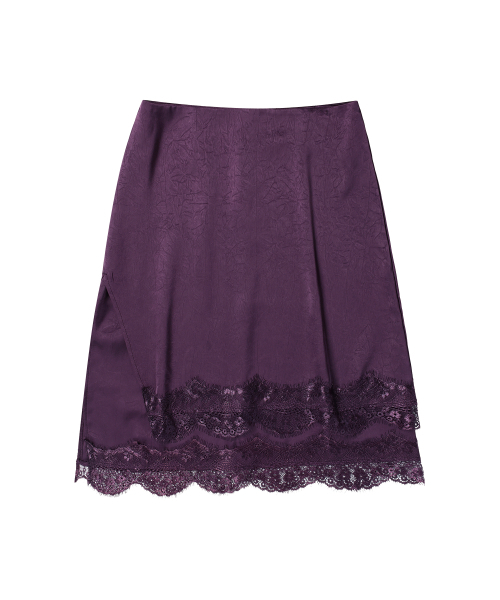THEVINYLHOUSE（ザバイニルハウス）の「FEMININE SLIT LACE SKIRT(W) PURPLE（スカート・レディース・その他・SMALL/MEDIUM）」の6枚目の写真