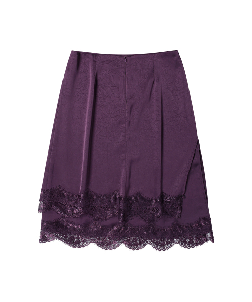THEVINYLHOUSE（ザバイニルハウス）の「FEMININE SLIT LACE SKIRT(W) PURPLE（スカート・レディース・その他・SMALL/MEDIUM）」の7枚目の写真