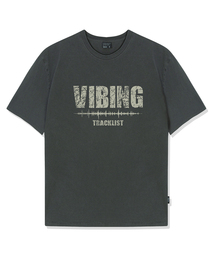 バイビングピグメントオーバーサイズ半袖Tシャツ