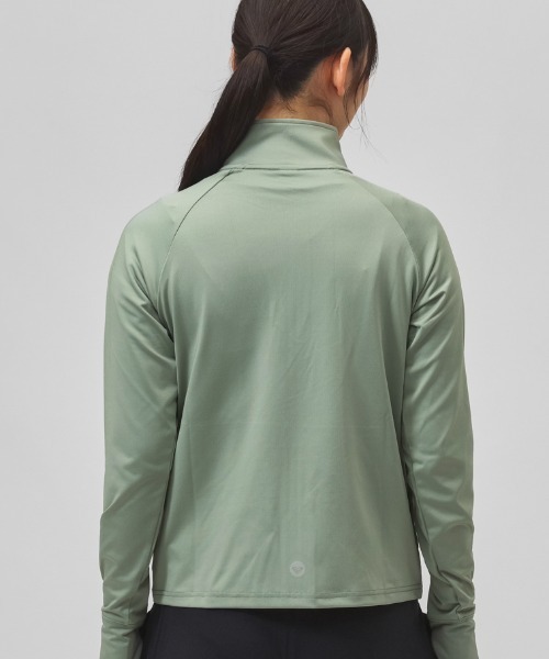 ROXY(ロキシー)の「ロキシー ROXY MY 1ST ROXY ZIP(ジャージ・レディース・ブラック/カーキ・M/L)」の9枚目の写真
