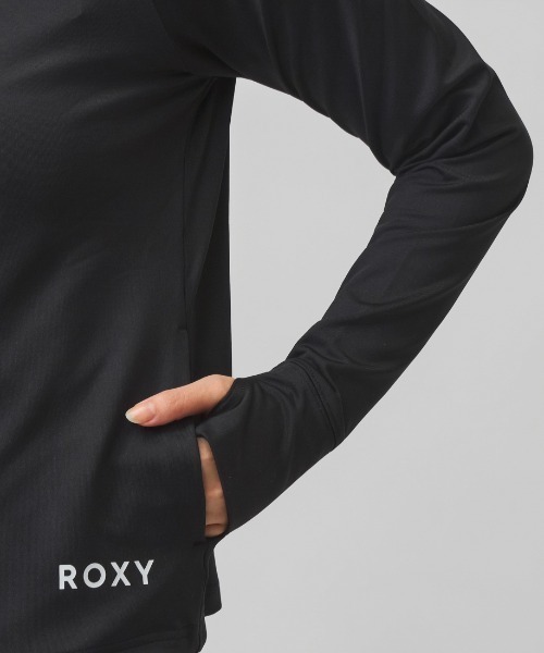 ROXY(ロキシー)の「ロキシー ROXY MY 1ST ROXY ZIP(ジャージ・レディース・ブラック/カーキ・M/L)」の6枚目の写真