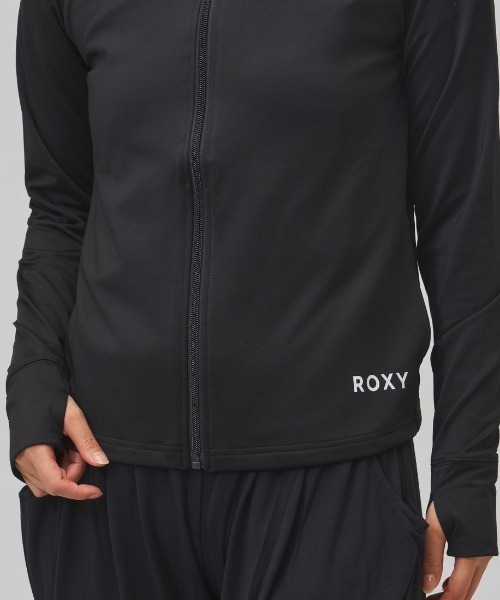 ROXY(ロキシー)の「ロキシー ROXY MY 1ST ROXY ZIP(ジャージ・レディース・ブラック/カーキ・M/L)」の7枚目の写真