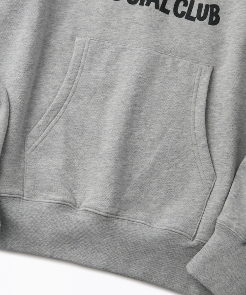 OUTSTANDING(アウトスタンディング)の「V.S.C HOOD SWEAT(SOCIAL CLUB)_3%メランジグレー(パーカー・メンズ・その他・MEDIUM/LARGE/X-LARGE)」の5枚目の写真