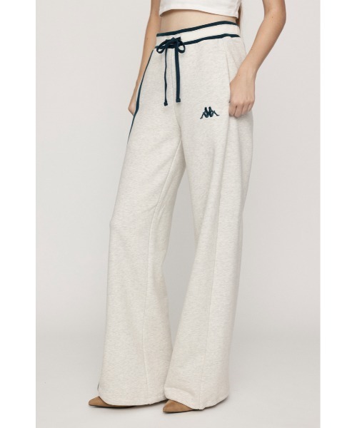 SLY(スライ)の「KAPPA x SLY LINE SW PT カッパスライラインスウェットパンツ 秋服(スウェットパンツ・レディース・ネイビー/ホワイト系その他2・FREE)」の6枚目の写真