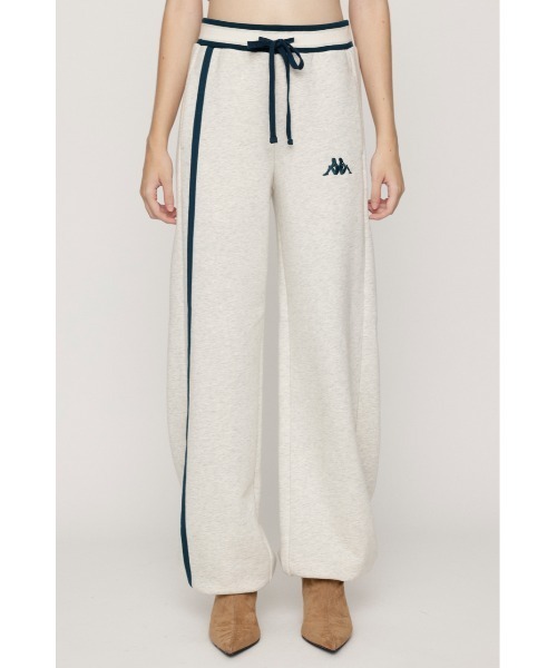 SLY(スライ)の「KAPPA x SLY LINE SW PT カッパスライラインスウェットパンツ 秋服(スウェットパンツ・レディース・ネイビー/ホワイト系その他2・FREE)」の15枚目の写真