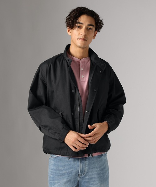BAYFLOW(ベイフロー)の「ショートモッズジャケット(ブルゾン・メンズ・カーキ/ブラック/ベージュ・LARGE/MEDIUM)」の11枚目の写真