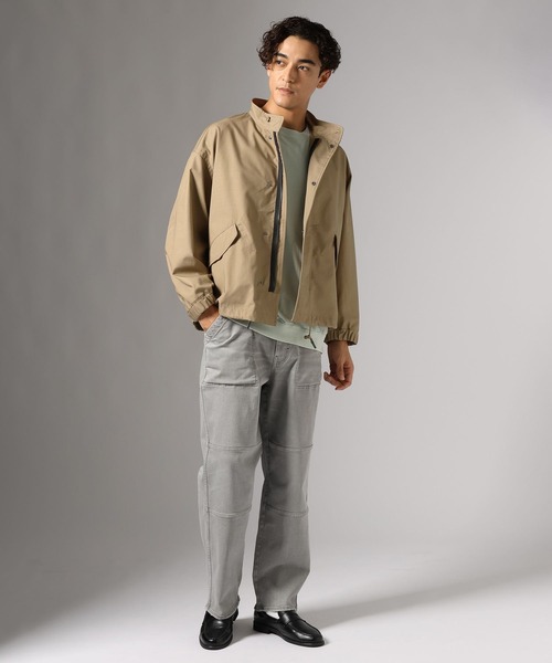 BAYFLOW(ベイフロー)の「ショートモッズジャケット(ブルゾン・メンズ・カーキ/ブラック/ベージュ・LARGE/MEDIUM)」の7枚目の写真