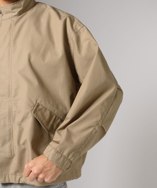 BAYFLOW(ベイフロー)の「ショートモッズジャケット(ブルゾン・メンズ・カーキ/ブラック/ベージュ・LARGE/MEDIUM)」の22枚目の写真
