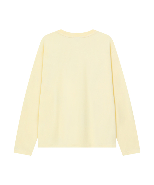 BAUF（バウフ）の「ハウス ドット ロングスリーブ [イエロー]（Tシャツ/カットソー・レディース・その他・FREE）」の3枚目の写真