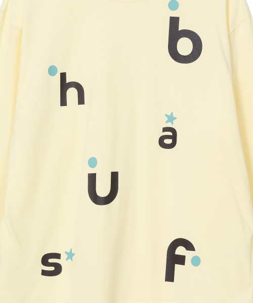 BAUF（バウフ）の「ハウス ドット ロングスリーブ [イエロー]（Tシャツ/カットソー・レディース・その他・FREE）」の4枚目の写真