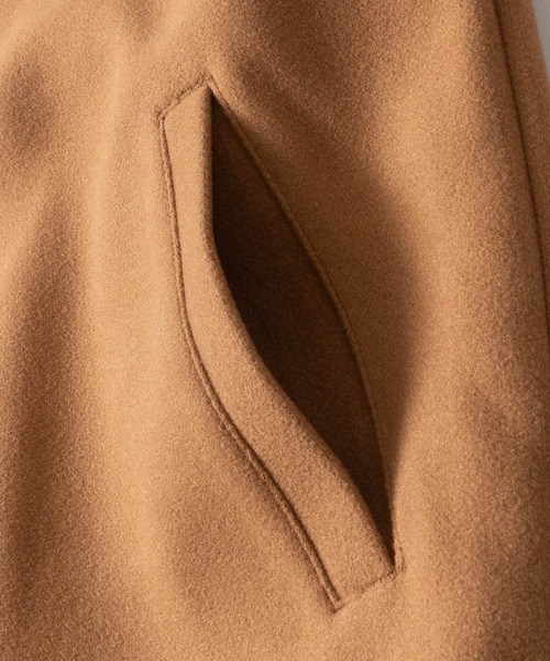 JOHN'S CLOSET(ジョンズクローゼット)の「【18】〔U.S.POLO ASSN/ユーエスポロアッスン〕メルトン ワンポイントロゴ ジップアップブルゾン ユニセックス/メンズ/レディース(ブルゾン・メンズ・アイボリー/ブラック/チャコールグレー/ネイビー/キャメル・LARGE/MEDIUM)」の19枚目の写真