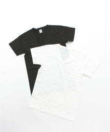 【Velva Sheen】ベルバシーン 　2パックＶネックＴシャツ