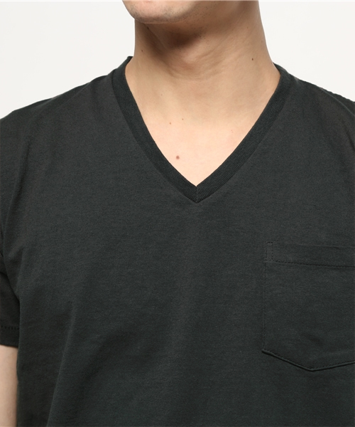Velva Sheen（ベルバシーン）の「【Velva Sheen】ベルバシーン 　2パックＶネックＴシャツ（Tシャツ/カットソー・メンズ・ネイビー/ブルー系その他/ホワイト×グレー/ホワイト×ブラック/ブラック×グレー/ホワイト×ネイビー/ブラック×ホワイト・LARGE/SMALL/MEDIUM）」の13枚目の写真