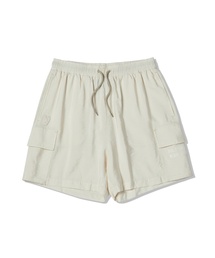 レディース ウーブンソフトカーゴショートパンツ