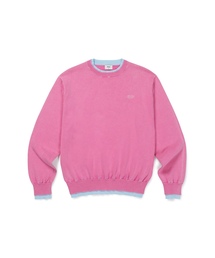 [Mmlg] SUNWASHED LAYERD KNIT (7COLOR)