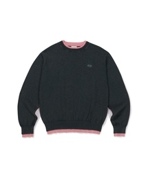[Mmlg] SUNWASHED LAYERD KNIT (7COLOR)