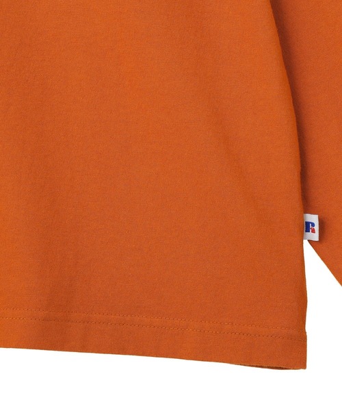 AMERICAN HOLIC(アメリカンホリック)の「【RUSSELL】アソートロゴロンT(Tシャツ/カットソー・レディース・アイボリー/ネイビー/イエロー/オレンジ・FREE)」の7枚目の写真