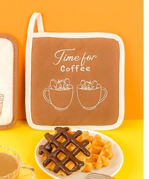 FLAPPER（フラッパー）の「FLAPPER フラッパー:トムとジェリー カフェモチーフ鍋つかみ（キッチンツール）」
