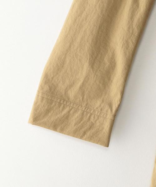 Steven Alan(スティーブンアラン)の「<Steven Alan> NYLON OXFORD WRAP COAT/コート◆(ステンカラーコート・メンズ・ネイビー/ベージュ・SMALL/LARGE/MEDIUM/X-LARGE)」の5枚目の写真