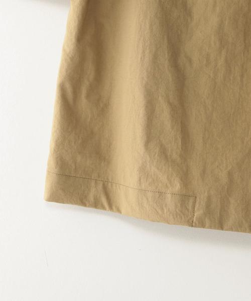 Steven Alan(スティーブンアラン)の「<Steven Alan> NYLON OXFORD WRAP COAT/コート◆(ステンカラーコート・メンズ・ネイビー/ベージュ・SMALL/LARGE/MEDIUM/X-LARGE)」の6枚目の写真