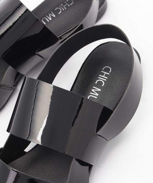 Re:EDIT（リエディ）の「ソフトエナメルフラットサンダル（パンプス・レディース・ゴールド/パイソン/シルバー/ホワイト/ブラック・SMALL/LARGE/MEDIUM/X-LARGE）」の18枚目の写真