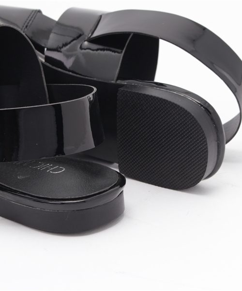 Re:EDIT（リエディ）の「ソフトエナメルフラットサンダル（パンプス・レディース・ゴールド/パイソン/シルバー/ホワイト/ブラック・SMALL/LARGE/MEDIUM/X-LARGE）」の19枚目の写真