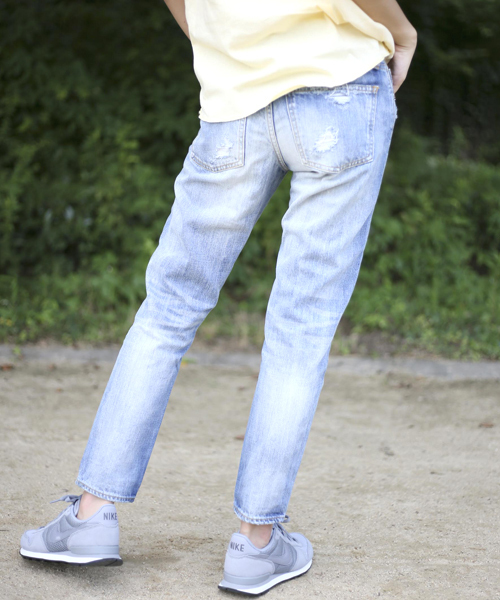 Denime（ドゥニーム）の「ボーイズデニムパンツ（デニムパンツ・レディース・インディゴブルー/ライトインディゴブルー・MEDIUM/SMALL/X-SMALL）」の20枚目の写真