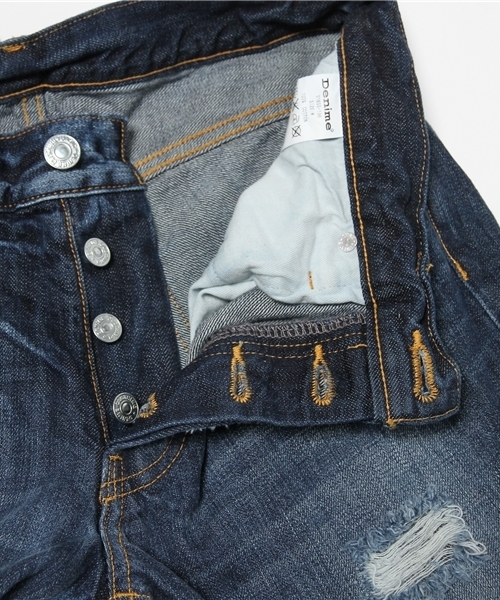 Denime（ドゥニーム）の「ボーイズデニムパンツ（デニムパンツ・レディース・インディゴブルー/ライトインディゴブルー・MEDIUM/SMALL/X-SMALL）」の7枚目の写真