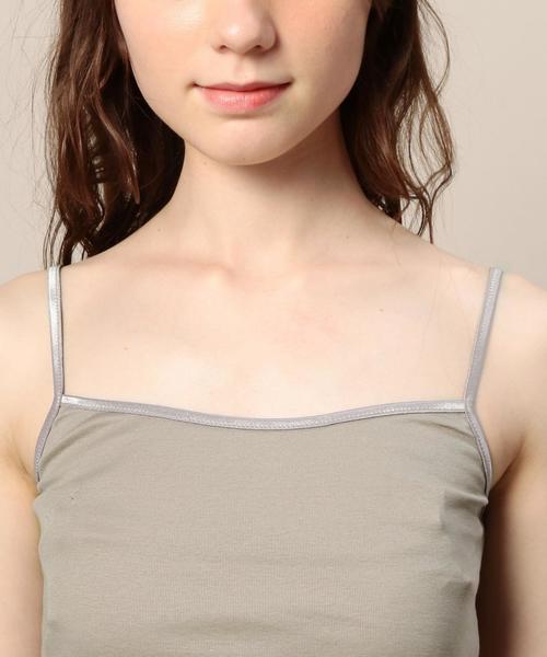 BEAUTY&YOUTH UNITED ARROWS（ビューティーアンドユースユナイテッドアローズ）の「BY ケミランキャミソール◆（キャミソール・レディース・ホワイト/ブラック/モカ/オリーブ・FREE）」の11枚目の写真