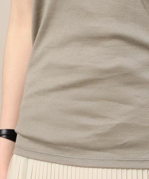 BEAUTY&YOUTH UNITED ARROWS（ビューティーアンドユースユナイテッドアローズ）の「BY ケミランキャミソール◆（キャミソール・レディース・ホワイト/ブラック/モカ/オリーブ・FREE）」の13枚目の写真