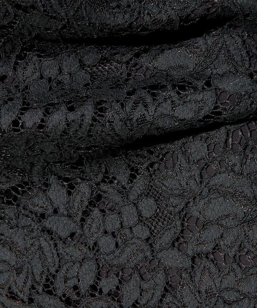 M*.様 UNITED ARROWS グレー　ジャガードレーススカート 1500025F2166_m1_a010.jpg