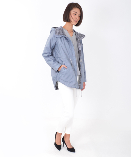 TATRAS(タトラス)の「TATRAS(タトラス)エクスクルーシブリバーシブルモッズコート(モッズコート・レディース・ライトグレー・1/3/2)」の14枚目の写真