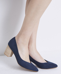 ORiental TRaffic | 春夏新作★スエードヒールパンプス★7110(パンプス)