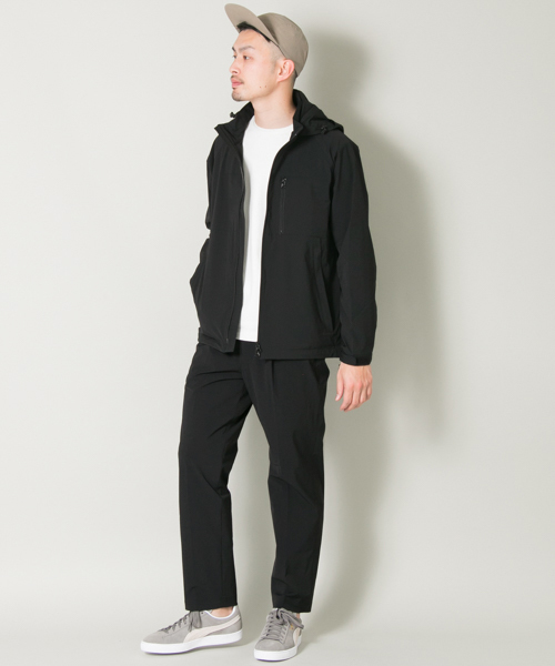 URBAN RESEARCH(アーバンリサーチ)の「UR COMFORT STRETCH SHELL(ブルゾン・メンズ・ブラック・MEDIUM/LARGE)」の5枚目の写真