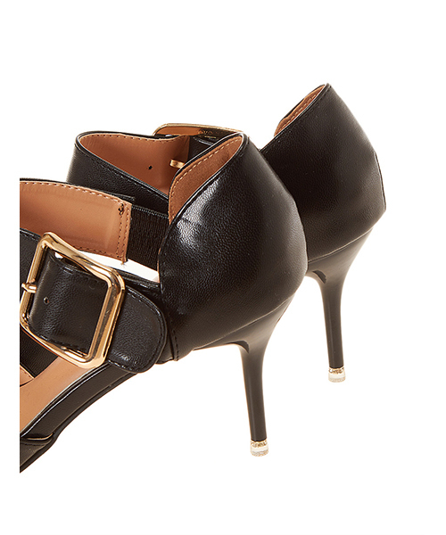 fifth（フィフス）の「ベルトストラップヒールパンプス（パンプス・レディース・ブラック/ベージュ・24.0cm/23.0cm/24.5cm/23.5cm）」の7枚目の写真