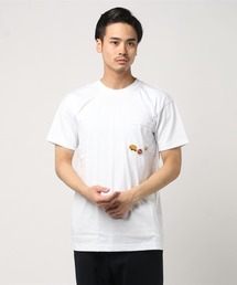 【BAY SIDE/ベイサイド】PINS POCKET TEE (UN)