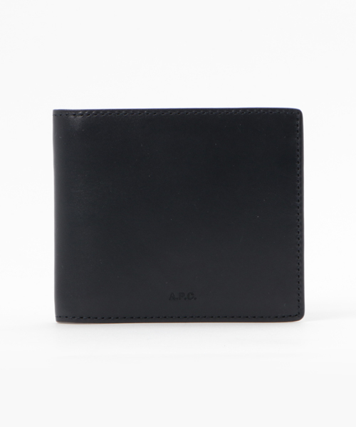 A.P.C.(アーペーセー)の「PORTEFEUILLE LONDON(財布)」|ダークネイビー