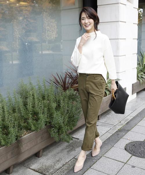 coen（コーエン）の「【新色:ベージュ/マスタード/ダークグリーン】フェイクレザーバンブー2WAYトートバッグ（トートバッグ・レディース・ブラック/ブラウン/オフホワイト/ベージュ/マスタード/ダークグリーン・FREE）」の21枚目の写真