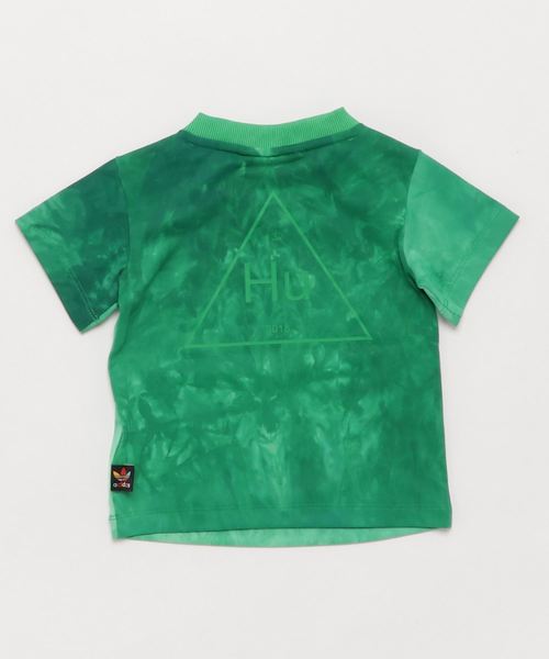 adidas（アディダス）の「【オンライン限定商品】ファレル ウィリアムス Tシャツ INFANT HU HOLI TEE（Tシャツ/カットソー・キッズ・イエロー/グリーン/レッド・90/100/80）」の4枚目の写真