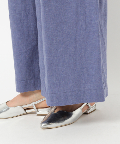 laboratory work（ラボラトリーワーク）の「タックエアリーワイドパンツ（その他パンツ・レディース・杢グレー/ベージュ/ブルー・MEDIUM/SMALL）」の12枚目の写真